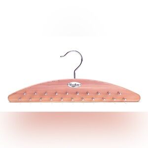 Woodlore Double Sided Cedar Hanging Tie Organizer